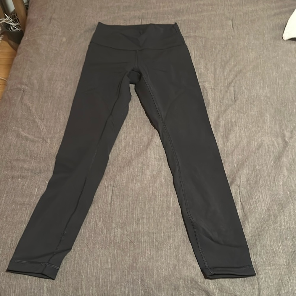 Lululemon Leggings, Size 4, Black, barely worn